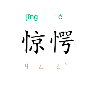 惊愕