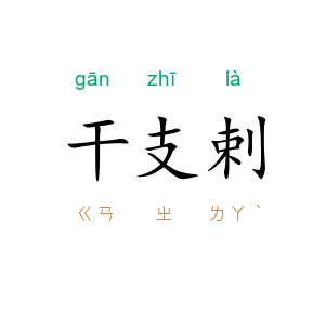 干支剌
