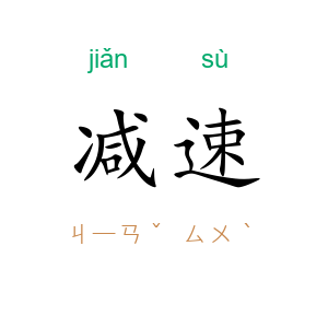 减速