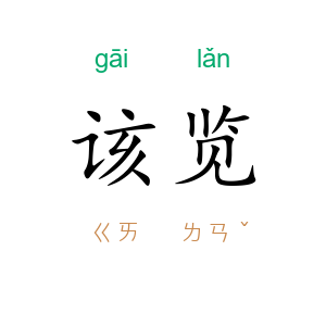 该览