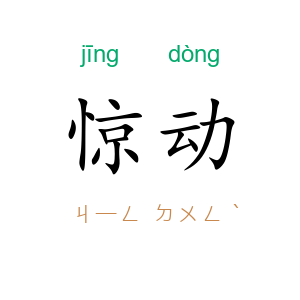 惊动