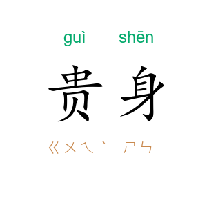 贵身