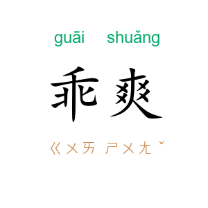 乖爽