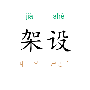 架设