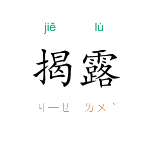 揭露
