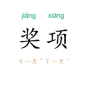 奖项