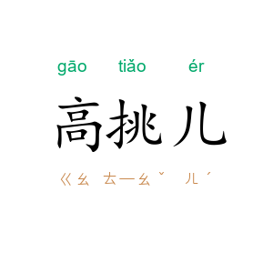 高挑儿