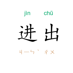 进出
