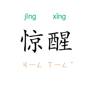 惊醒