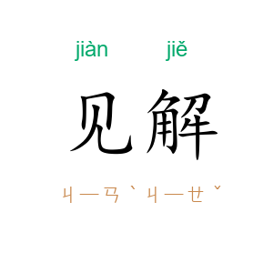 见解
