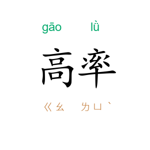 高率