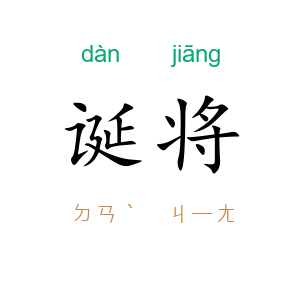 诞将