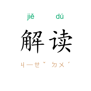 解读