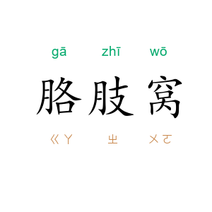 胳肢窝