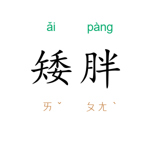 矮胖