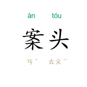 案头