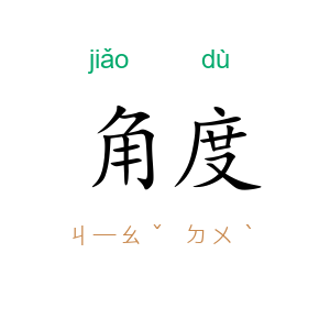 角度