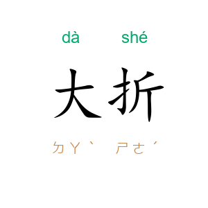 大折