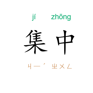集中
