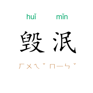 毁泯