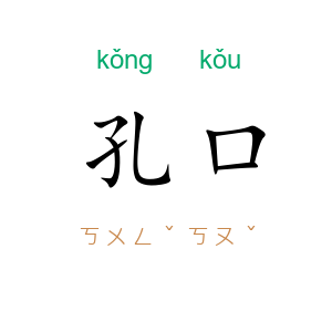 孔口