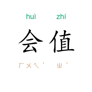 会值
