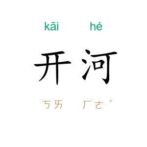 开河