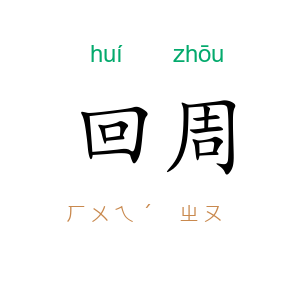 回周