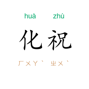 化祝
