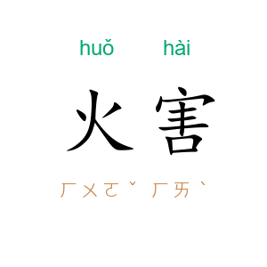 火害