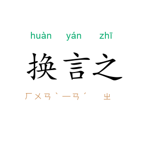 换言之