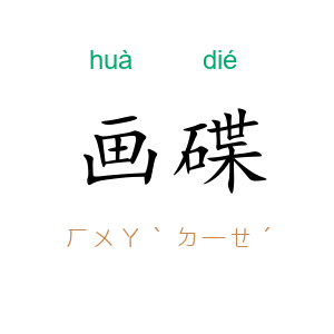 画碟