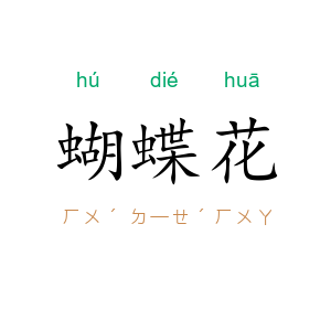 蝴蝶花