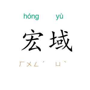 宏域