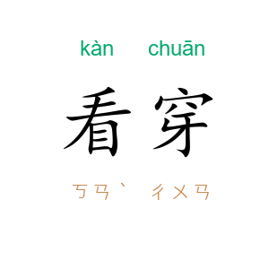 看穿