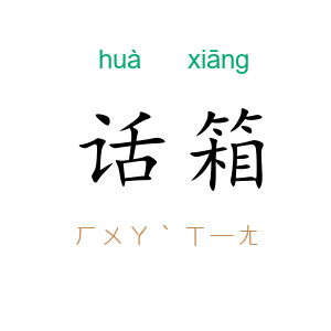 话箱