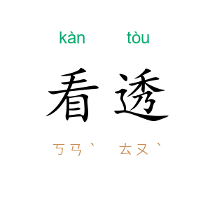看透