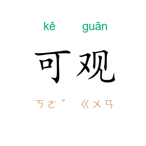 可观