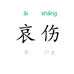 哀伤