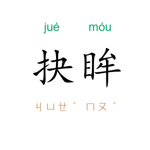 抉眸