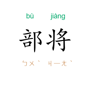 部将