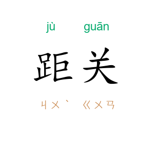 距关