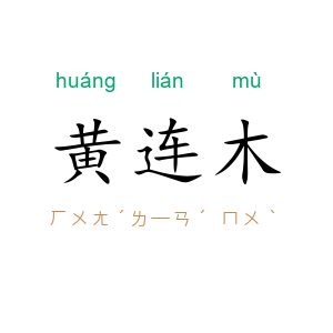 黄连木