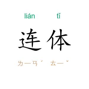 连体