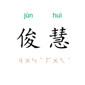 俊慧