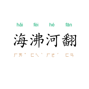 海沸河翻