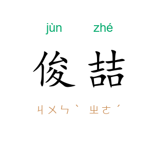 俊喆