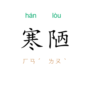 寒陋