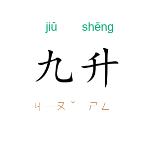 九升
