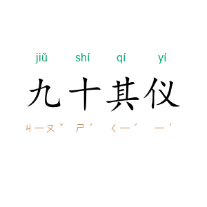 九十其仪
